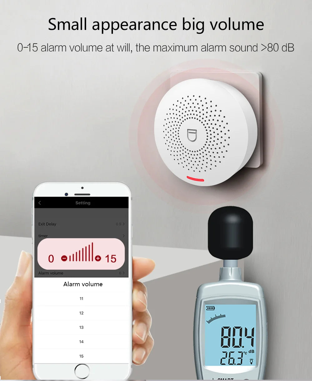 Wifi Tuya Home Alarm System 433MHz Burglar Security Alarm Smart Life App Control Wireless Home Alarm
