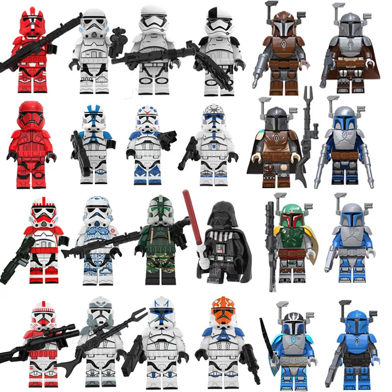 Building blocks, figures, humanoid dolls, toys, mini figures, humanoid dolls, children's toys, birthday presents, cartoon charac