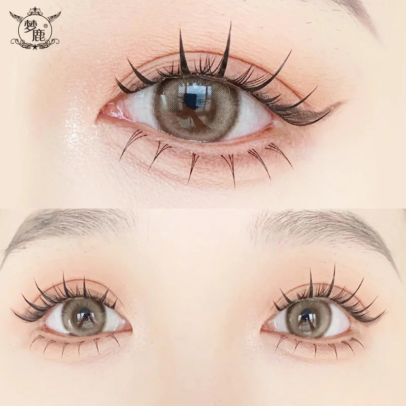 Dream Deer False Eyelashes A Type Eyelashes Upgraded Lash V-shaped 0.14mm Transparent Stem Soft Natural Eye Lashes Mink