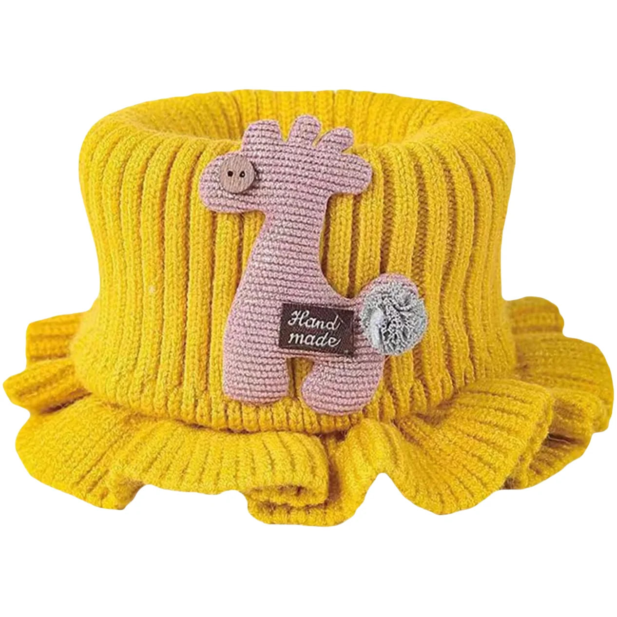 1PC Neck Warmer Scarf Scarf Autumn And Winter Deer Cartoon Neck Cute Versatile Winter Baby Thickened And Warm Gaiter