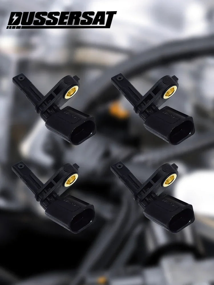 1/2/4Pcs High Quality Car ABS Speed Sensor 7H0927803 forAUDI A3 S3 Q3 VW Passat Golf EOS Jetta Tiguan Touran Wht003856-Wht003859