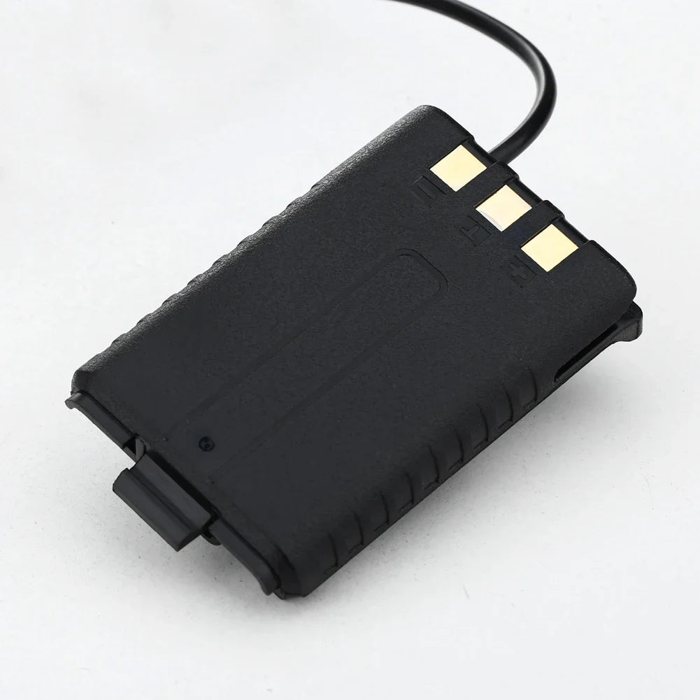 12V Car Charger Battery Eliminator for Baofeng Dual Band Radio UV-5R UV-5RE UV-5RA Two Way Radio Walkie Talkie Accessories