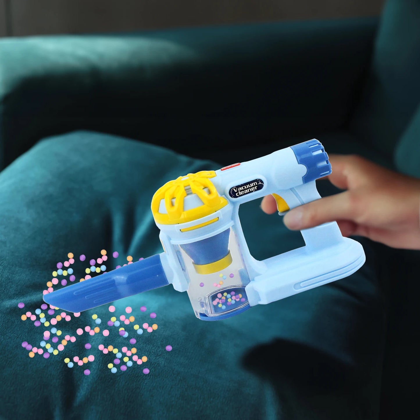 Children's Fun Play Home Simulation Electric Vacuum Cleaner Cleaning Toy Set Parent Child Interaction