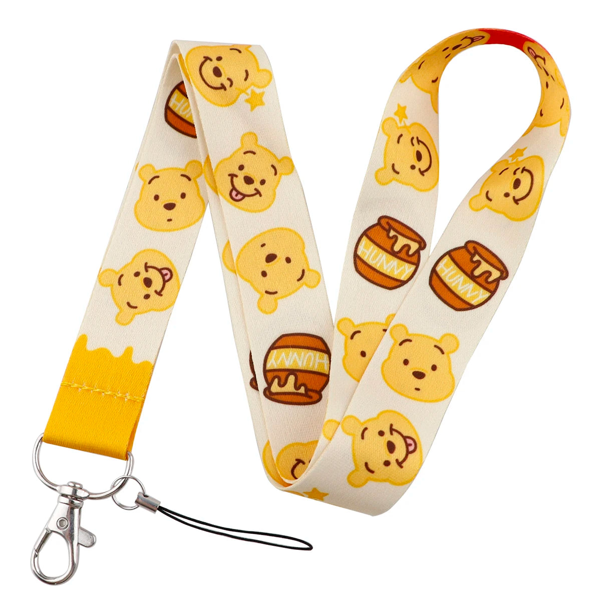 KKZ004 Mickey&Minnie Stitch Lanyard For Keys Keychain Badge Holder ID Credit Card Pass Hang Rope Lariat Phone Charm Gift