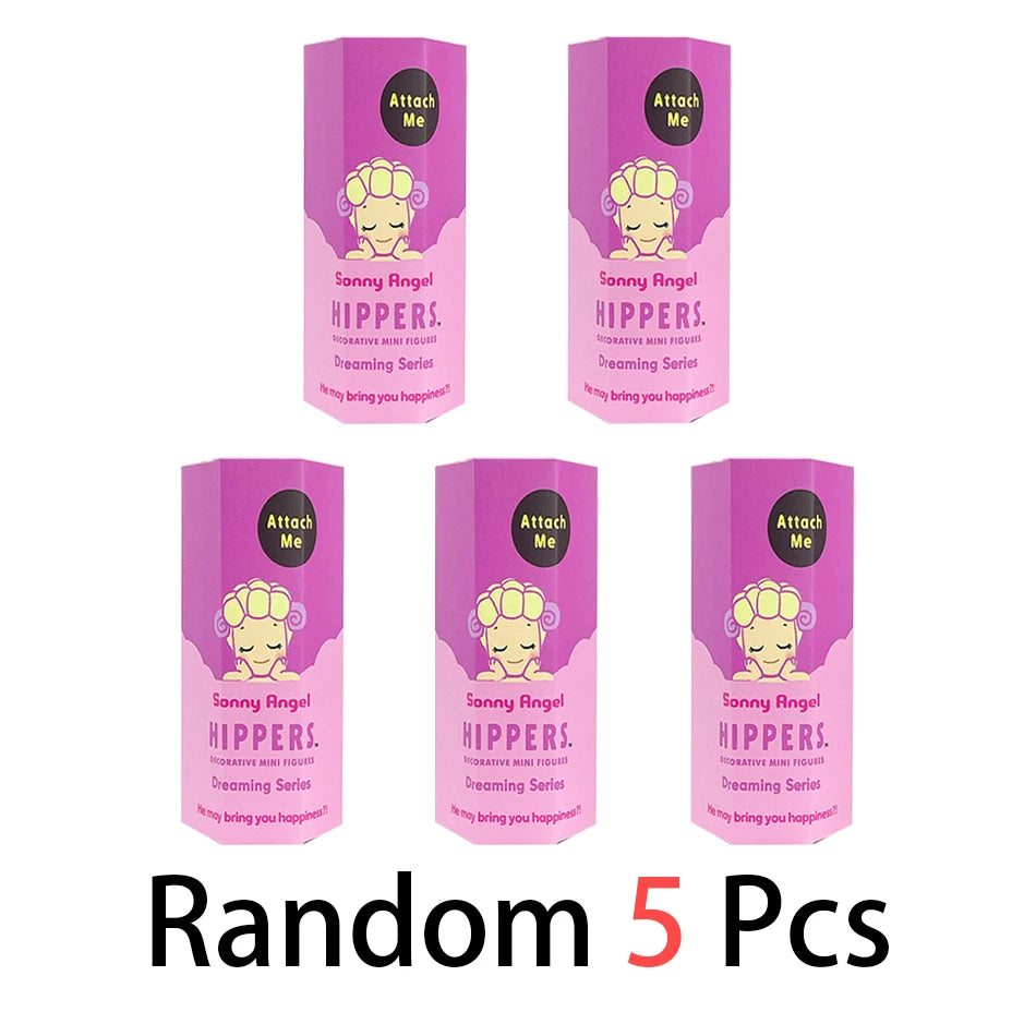 Sonny Angel In Stock Lying Down Hippers Action Figures Cute Mysterious Surprise Toy Anime Model Doll Children Christmas Gifts