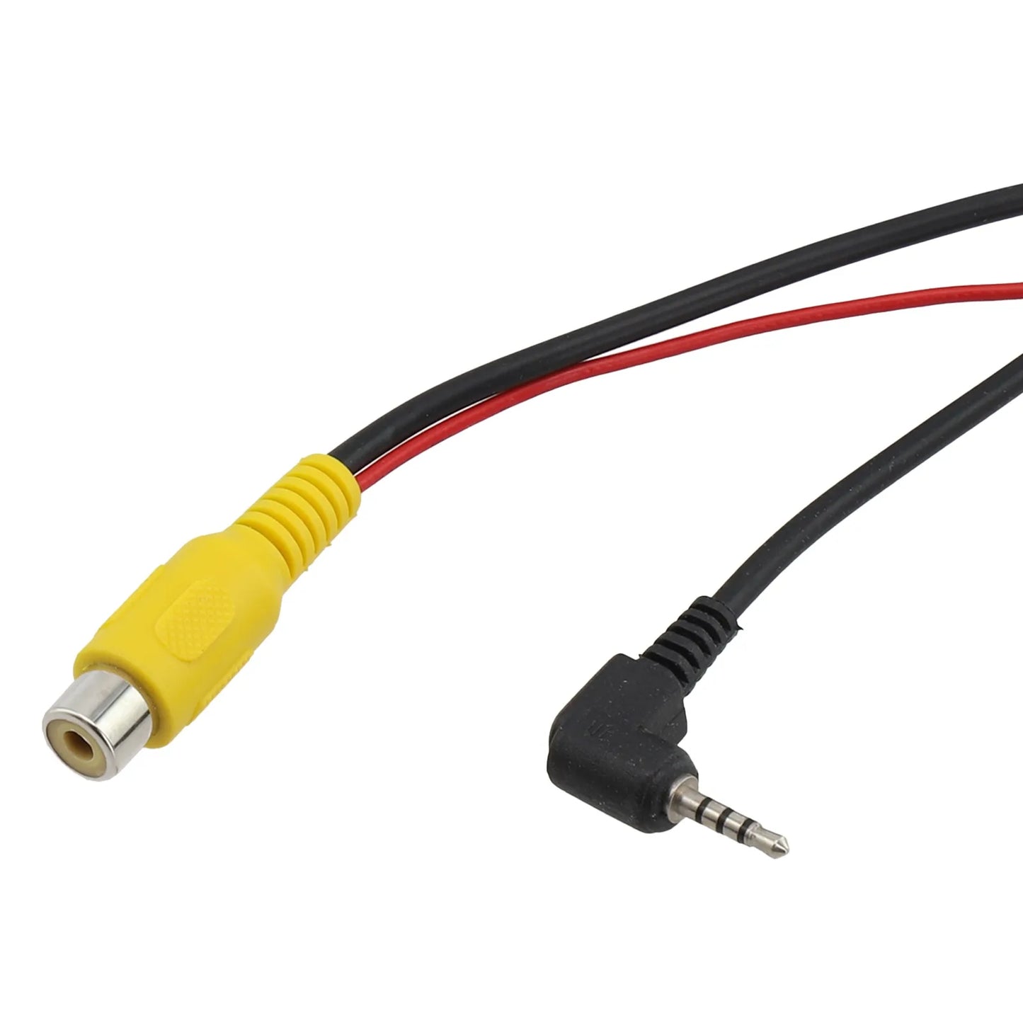 Rearview Camera Connection Cable RCA To 2.5mm AV Converter Cable Car Rear View Reverse Parking Camera To Car DVR