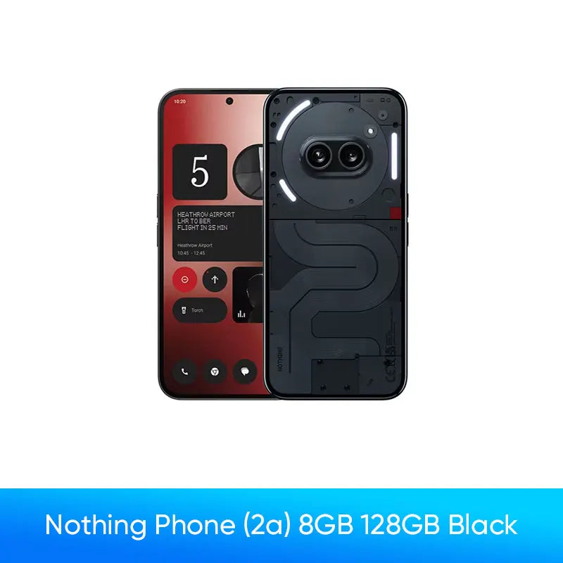 New Global Version Nothing Phone(2a) 6.7” AMOLED display 120Hz Mediatek Dimensity 7200 Pro Dual 50MP 5,000 mAh 45W IP54 Phone 2a