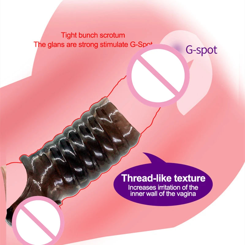 Cock Ring Reusable Silicon Delay Ejaculation Stronger Erection Penis Sex Toys For Couples Pleasure Orgasm Male Linen Nozzle Ring