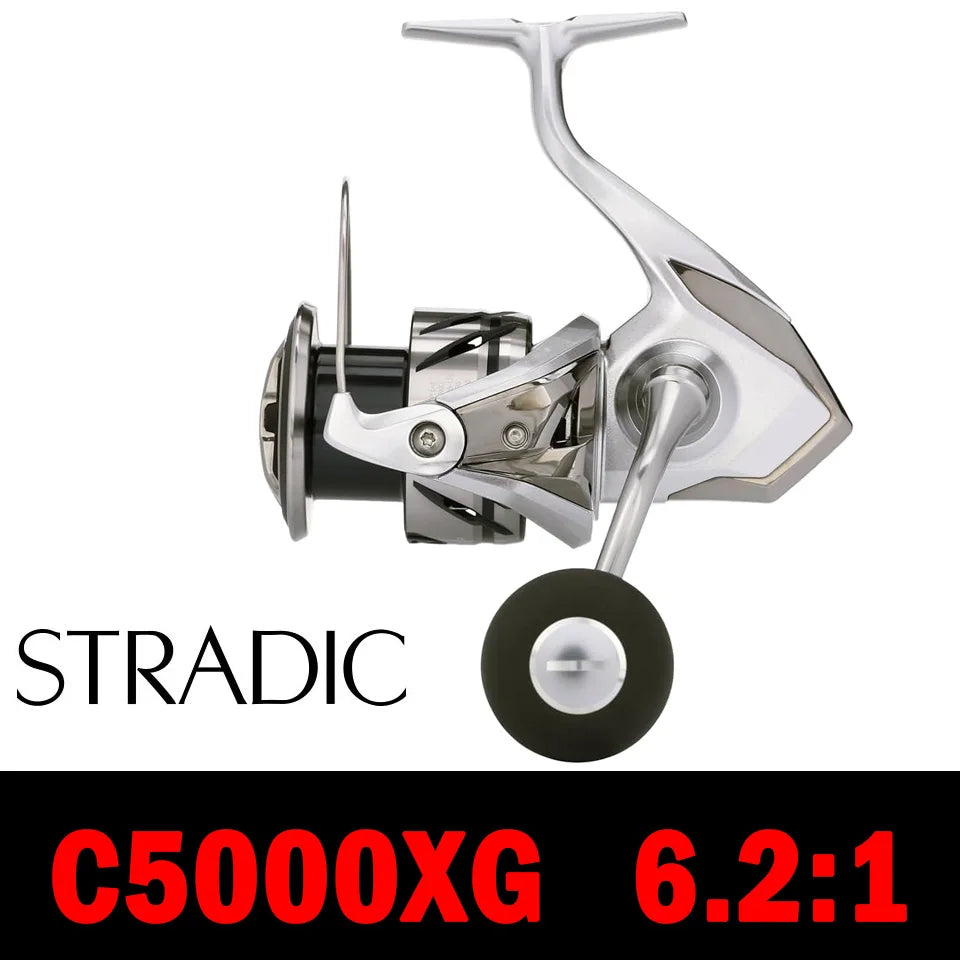23 SHIMANO STRADIC Spinning Fishing Reel 1000HG/2500/C3000HG/4000XG/5000XG 6+1BB AR-C Spool SeaWater Fishing Reel 3-11KG Power