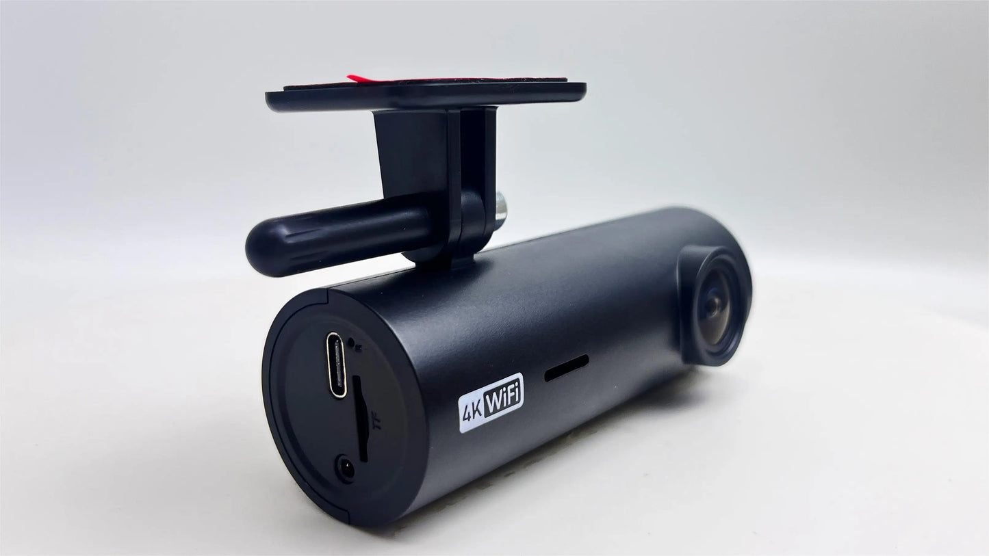4K Car Dash Cam DVR Recorder Auto Recorder APP Control Black Box WIth WIFI Voice 24h Parking Monitoring function car accessories