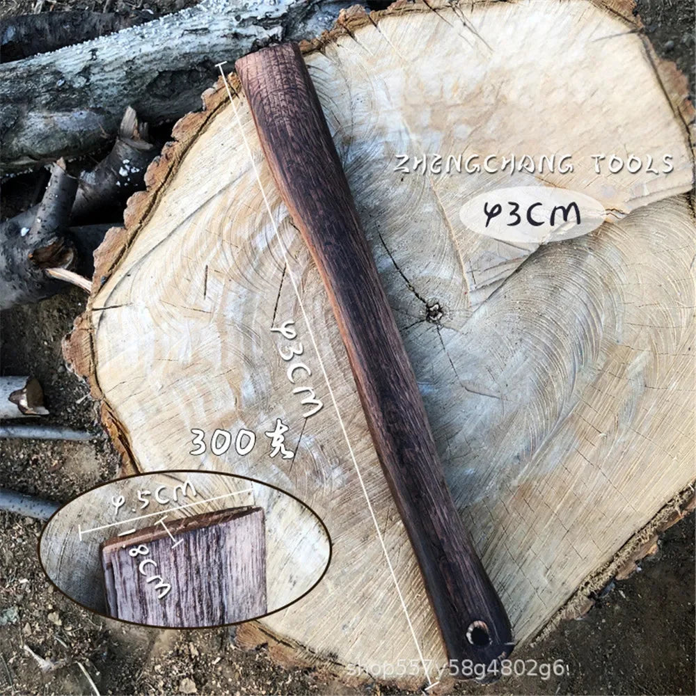 Carbonized Wood Axe Handle 27-43 Cm Outdoor Camping Tomahawk for Tomahawk Tomahawk Survival Gear Outdoor Camping