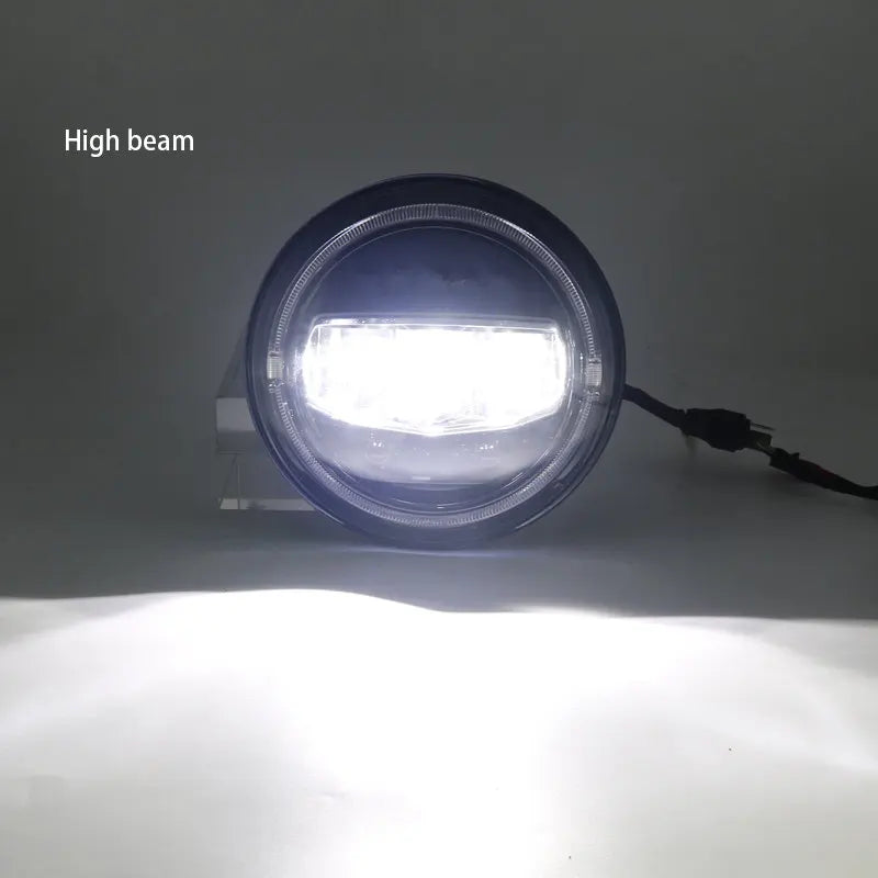 Car Motorcycle 7 Inch Led Headlight DRL Halo Amber Turn Light For Jeep Wrangler JK TJ CJ LJ Lada Defender Suzuki Hummer Headlamp