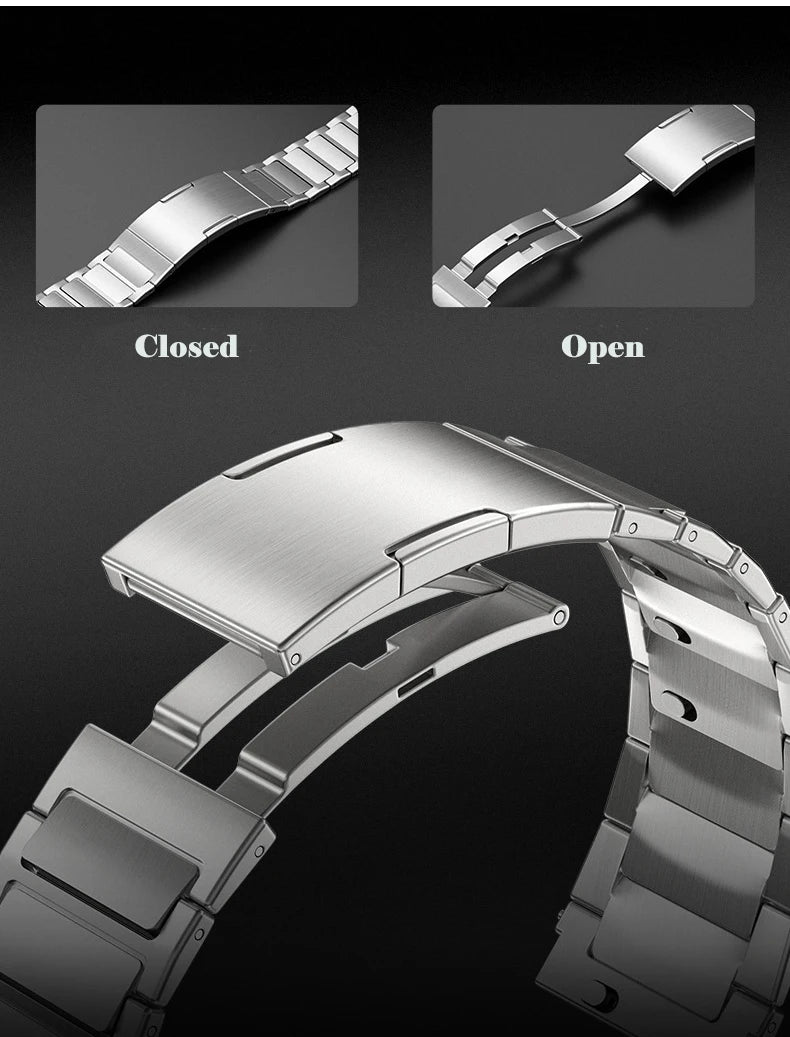 Original No Gaps Luxury Titanium Strap for Huawei Watch GT 5 Pro Metal Bracelet for Huawei Watch GT5 Pro Specialized Watch Strap