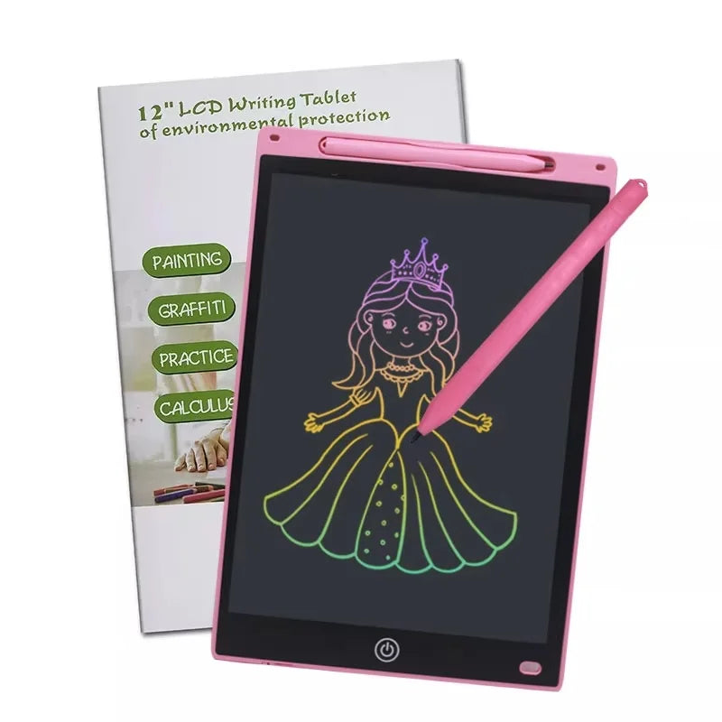 Educational LCD Writing Tablets in 8.5 - inch, 10 - inch, and 12 - inch Sizes: Boost Children's Painting Skills Painting Talents
