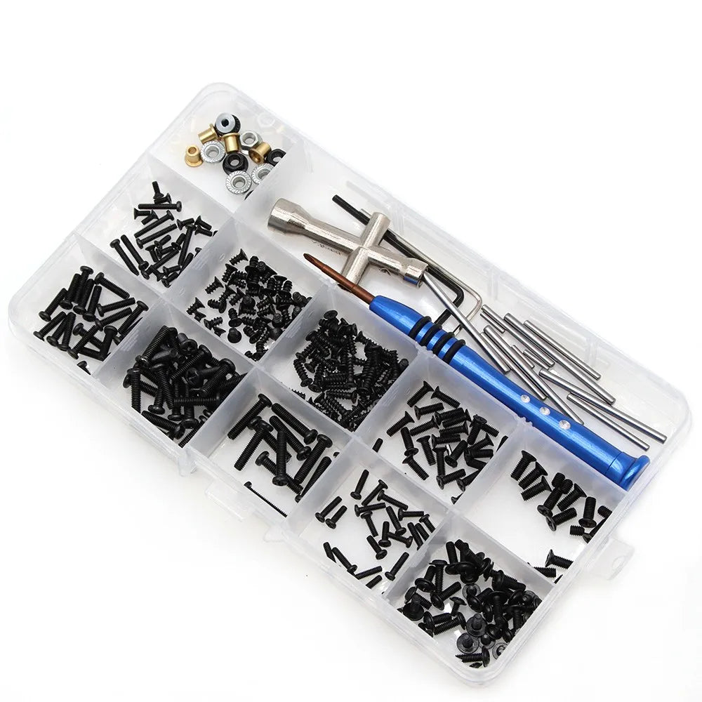 RC Car Tool & Screws Box Kit Set for Wltoys 1/14 144001/A949/A959/A969/A979/K92 RC Car Accessories