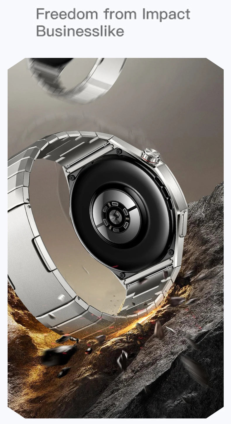 Original No Gaps Luxury Titanium Strap for Huawei Watch GT 5 Pro Metal Bracelet for Huawei Watch GT5 Pro Specialized Watch Strap