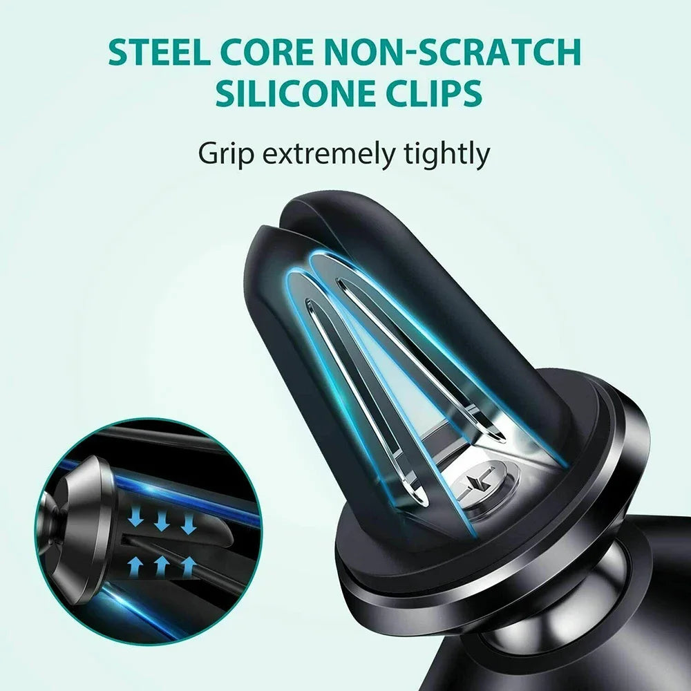 Magnetic Phone Holder in Car GPS Air Vent Mount Magnet Stand Car Mobile Phone Holder Car Accessories Interior Car Magnet Sticker