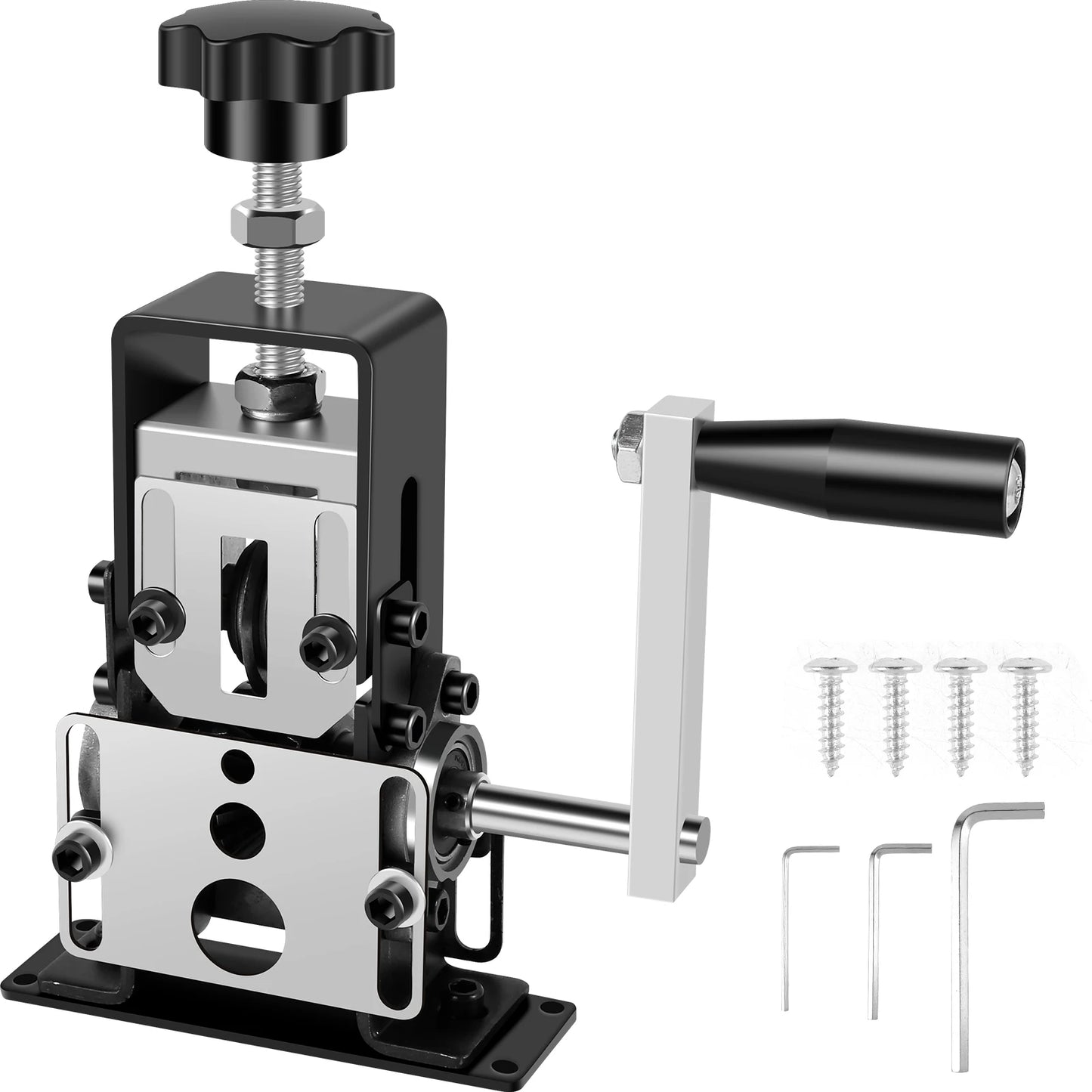 1-70mm Wire Stripper Manual Wire Stripping Tool Portable Electric Drill Powered Copper Scrap Wire Peeler Hand Crank Support Use