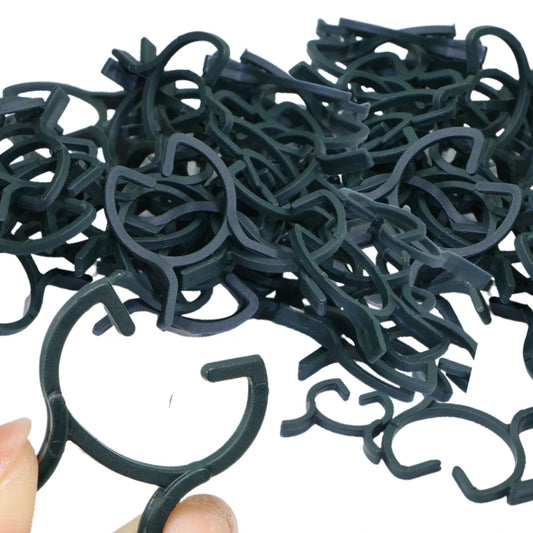 NEW Plant Garden Clips Planting Support Grippers Great Loop Clamp Holding Stems for Flower Vine and Vegetable Lever retail