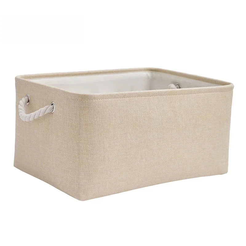 Sundries Storage Basket Cabinet Storage Box Laundry Basket for Toys Clothes Socks Book Organizer Multi-functional Storage Tool