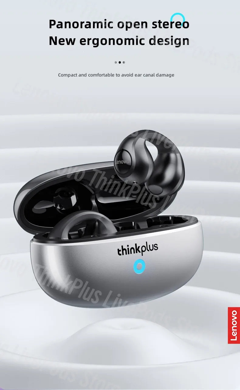 New Lenovo XT83II TWS Wireless Headphones Bluetooth Earphones Earclip Design Touch Control HD Earbuds Sports Headset Original