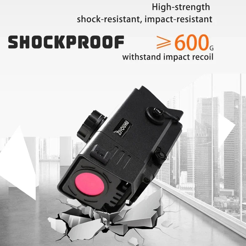 Night Vision Scope Night Vision Rifle Scope with IR850 MOA Recording and Range Finder Infrared Tactical monocular with Crosshair