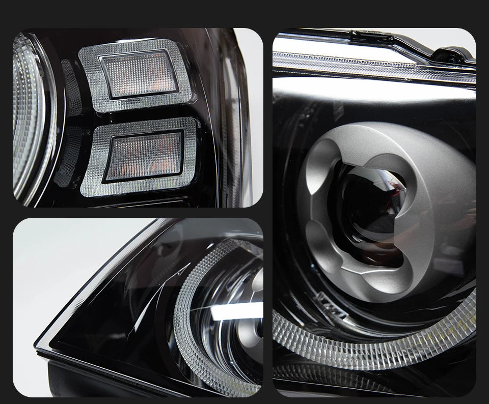 Car Lights for Nissan Patrol Y61 LED Headlight 2005-2022 Head Lamp Drl Dynamic Signal Projector Lens Automotive Accessories