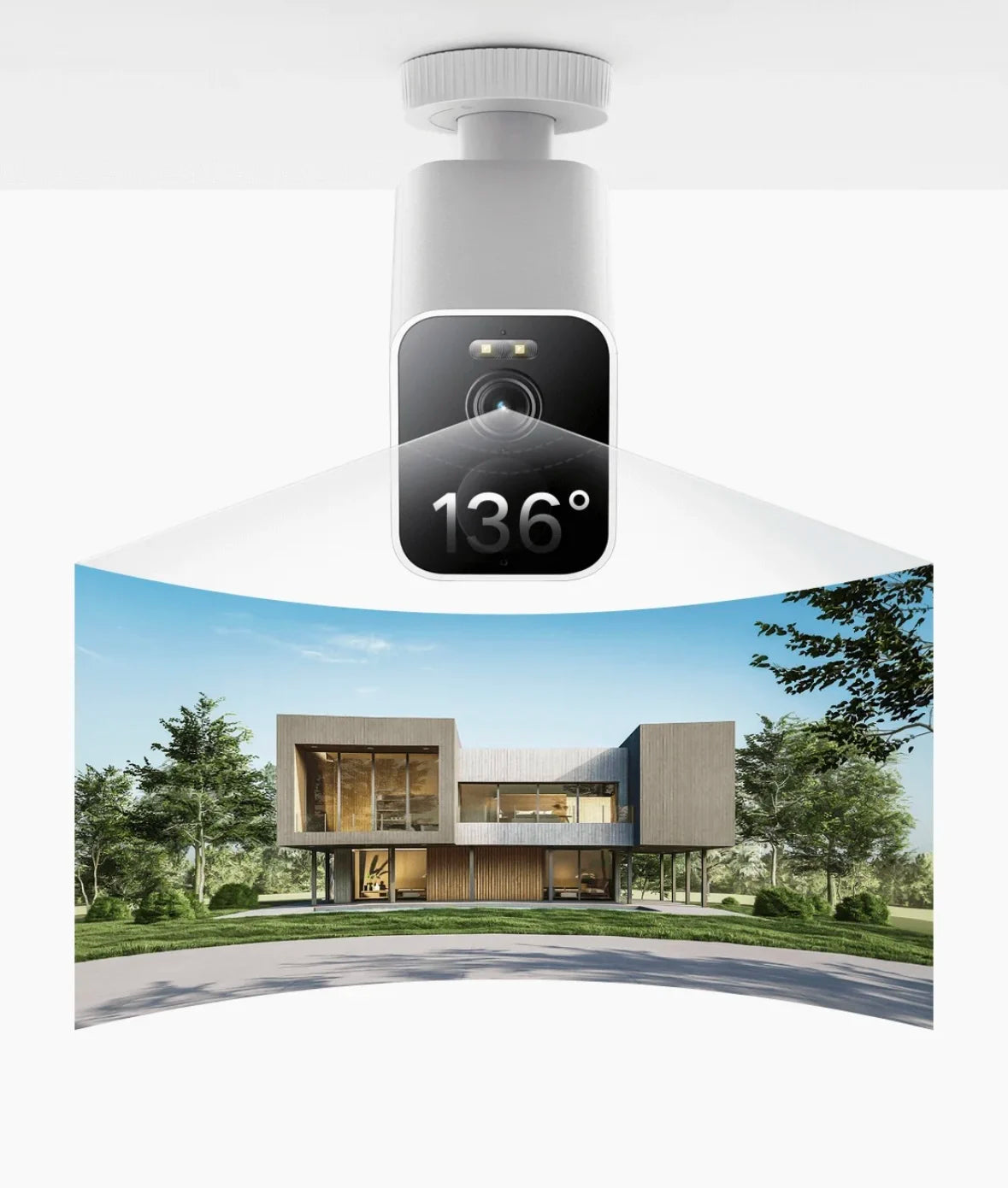 Xiaomi BW500 Outdoor Camera 2.5K HD Night Vision 10m Color AI Security IP67 Waterproof Long Battery Life Smart Home Surveillance