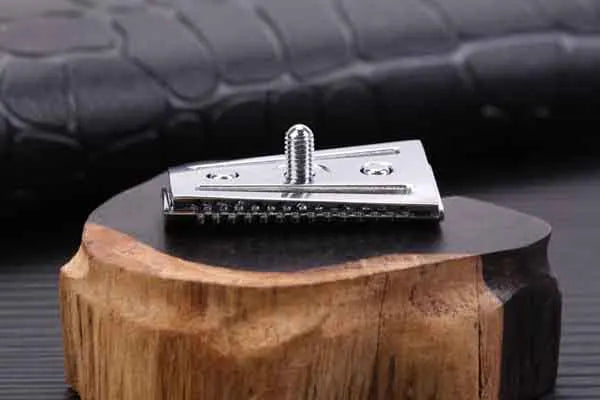 YAQI Top Aggressive Chrome Color Double-edged Mens Slant Safety Razor Head Replacement Accessory