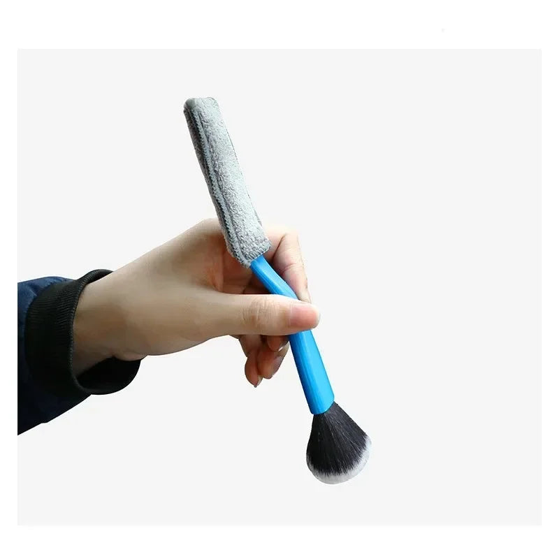1pcs Car Cleaning Tools Air Conditioning Air Outlet Clean Dust Removal Soft Brush Multifunctional Auto Interior Cleaning Tool