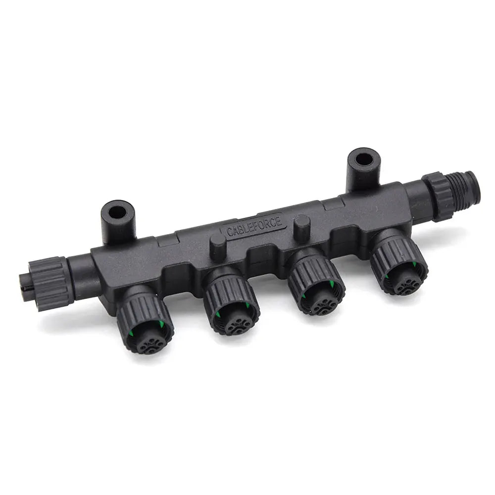 NMEA 2000 T Connector Terminator 3 ports 6 ports Plug Adapter Cable 0.5m~4m Length Cables NMEA 2000 DC 9-30V ABS Car Accessories