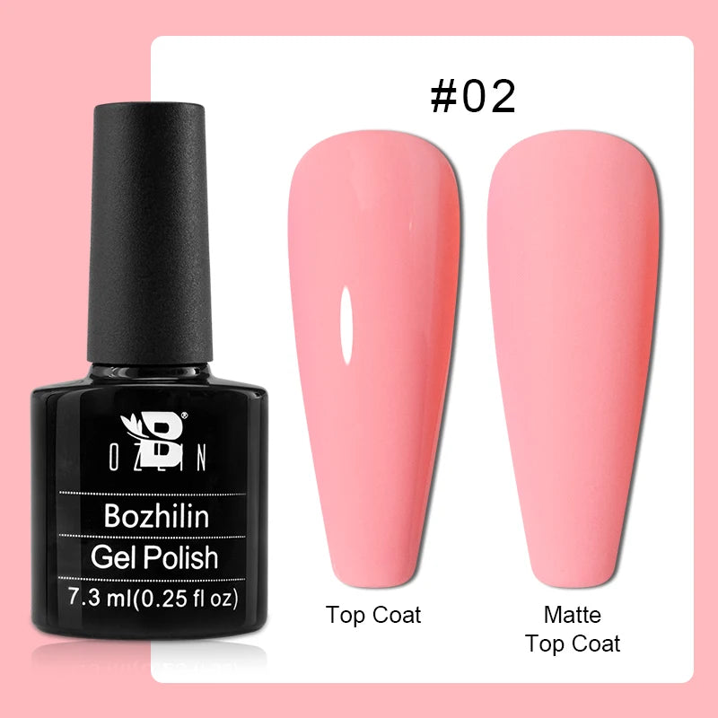 BOZLIN 15ML Nail Tips Glue Gel For Falses Nail Tips Fast Extension 3 IN 1 Function Nails Art Transparent Gel Polish Soak Off UV