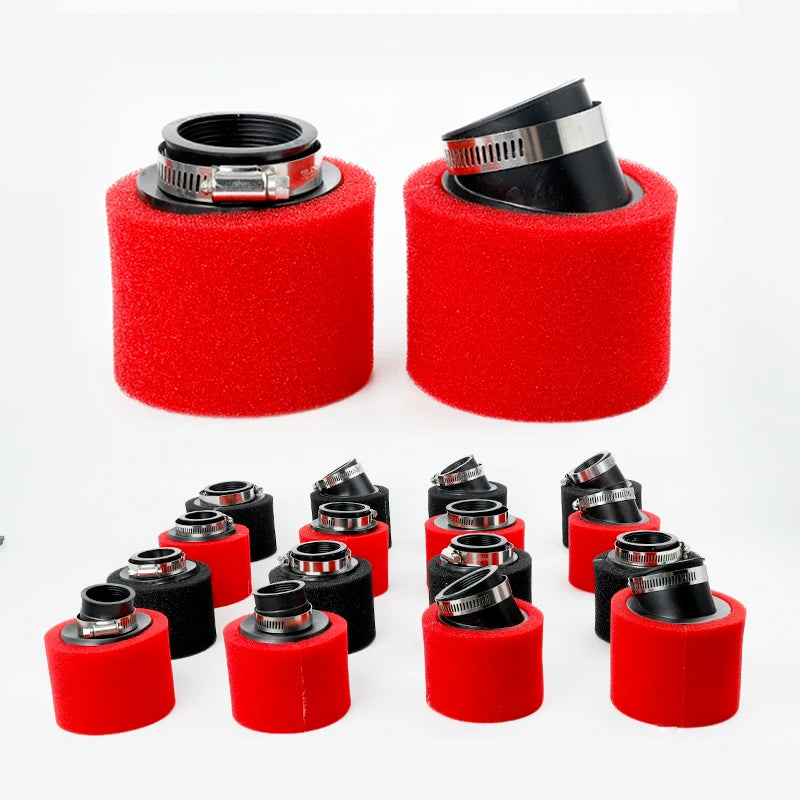 Motocross ATV Foam Air Filter Sponge Cleaner Moped 35mm 38mm 42mm 45mm 48mm 50mm 60mm Scooter Dirt Pit Bike Motorcycle Accessory