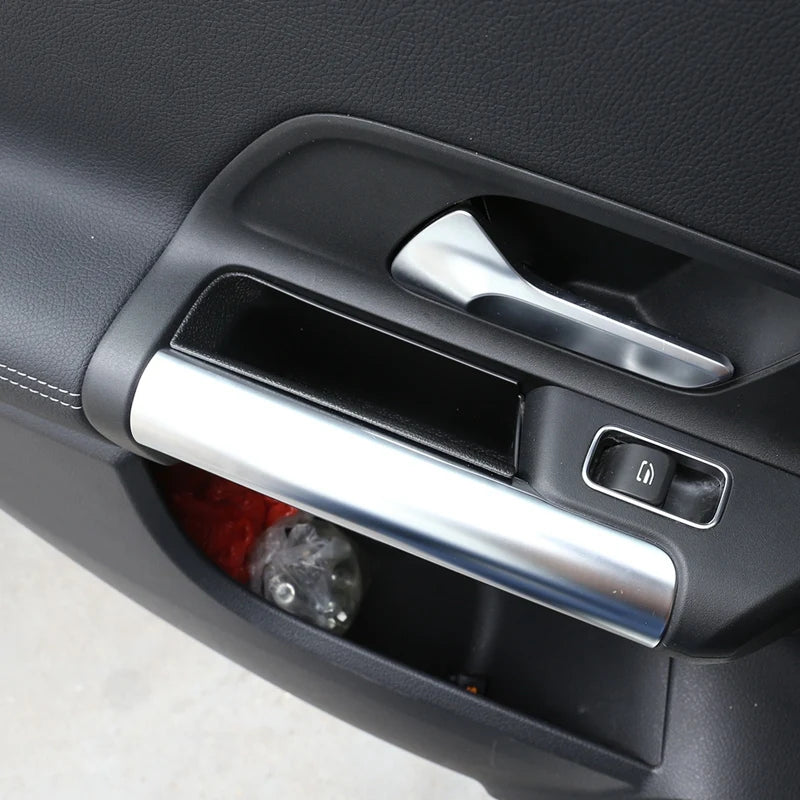 New-Car Rear Door Armrest Storage Box For Mercedes Benz GLA Class H247 2020-2021 Container Holder Stowing Tidying