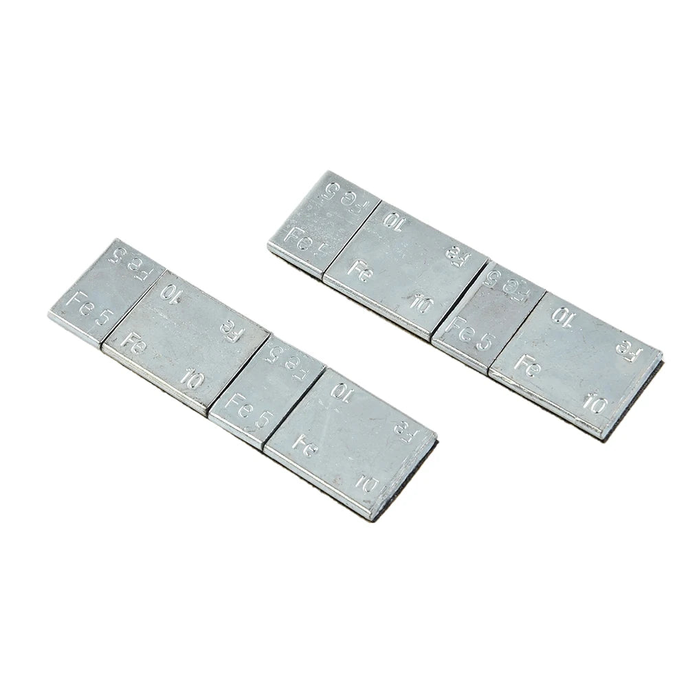 60g Wheel Balance Block Weight Iron Wheel Tyre Balancers For Car Motor Adhesive Wheels Balance Block Electronic Weights Blocks