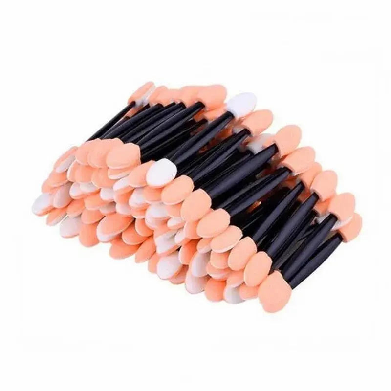 【Hot sales】Eyeshadow Stick Double Head Latex Sponge Disposable Eyeshadow Brush Portable Smudge Eye Nail Brush Beauty Kit