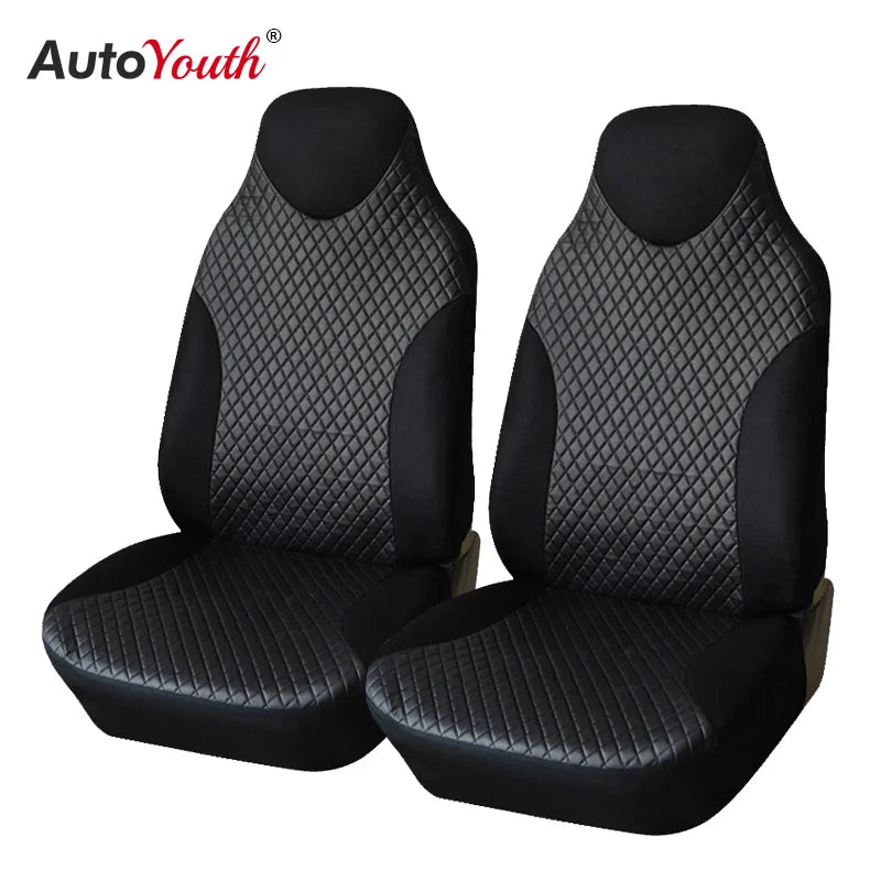 1+2 Seat Covers PU Leather Seat Cover for Transporter for Ford transit Van Truck Lorry for Renault for Peugeot for Opel Vivar
