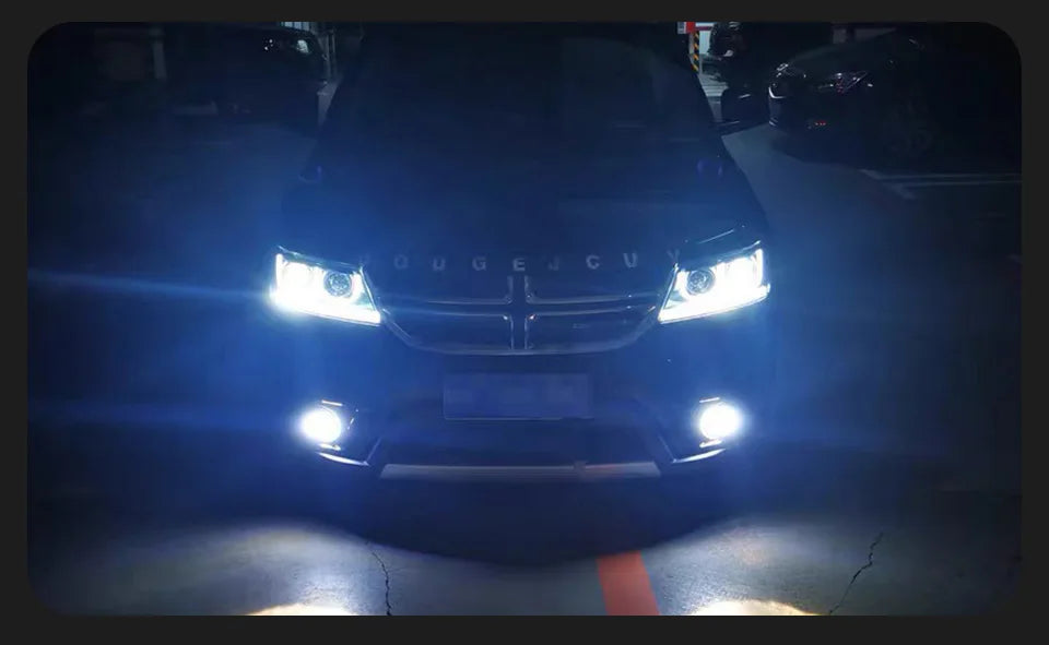 Car Lights for Dodge Journey LED Headlight 2008-2019 JCUV Head Lamp Drl Projector Lens Automotive Accessorie