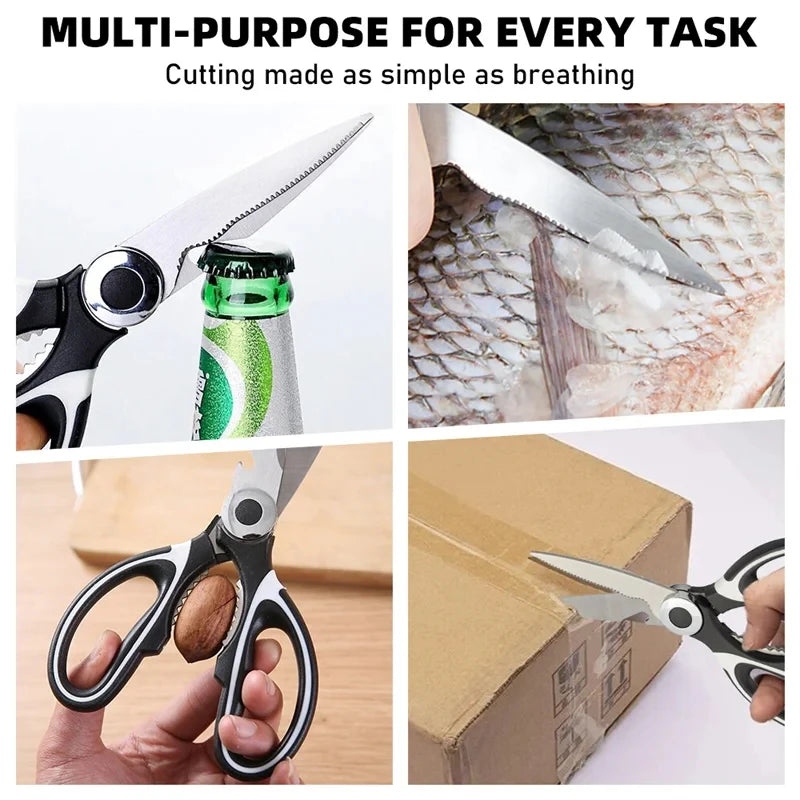 Multi-purpose Food Shears Household Kitchen Chicken Shears Multi-purpose Food Shears Chicken Bone Shears