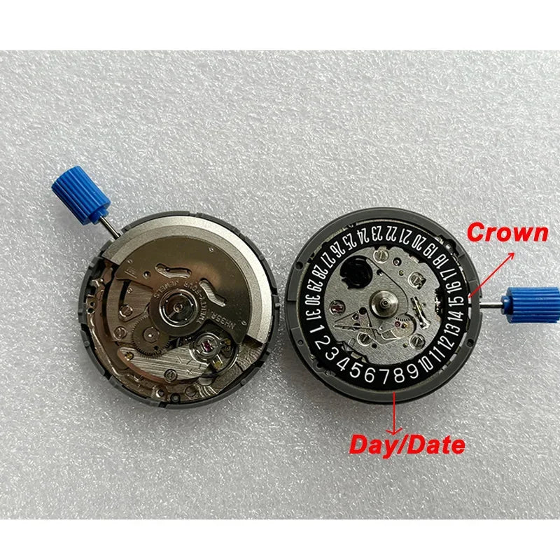 NH35A Premium Mechanical Movement NH35 White Date wheel 24 Jewels Automatic Self-winding High Accuracy Movt Replace