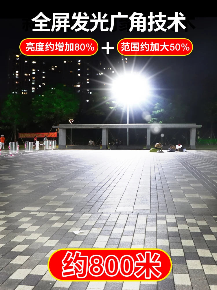 Super Bright 804 LED Solar Lights Outdoor Street Lamp Sunlight 3 modes IPX68 Waterproof Garden Lighting With Smart Motion Sensor