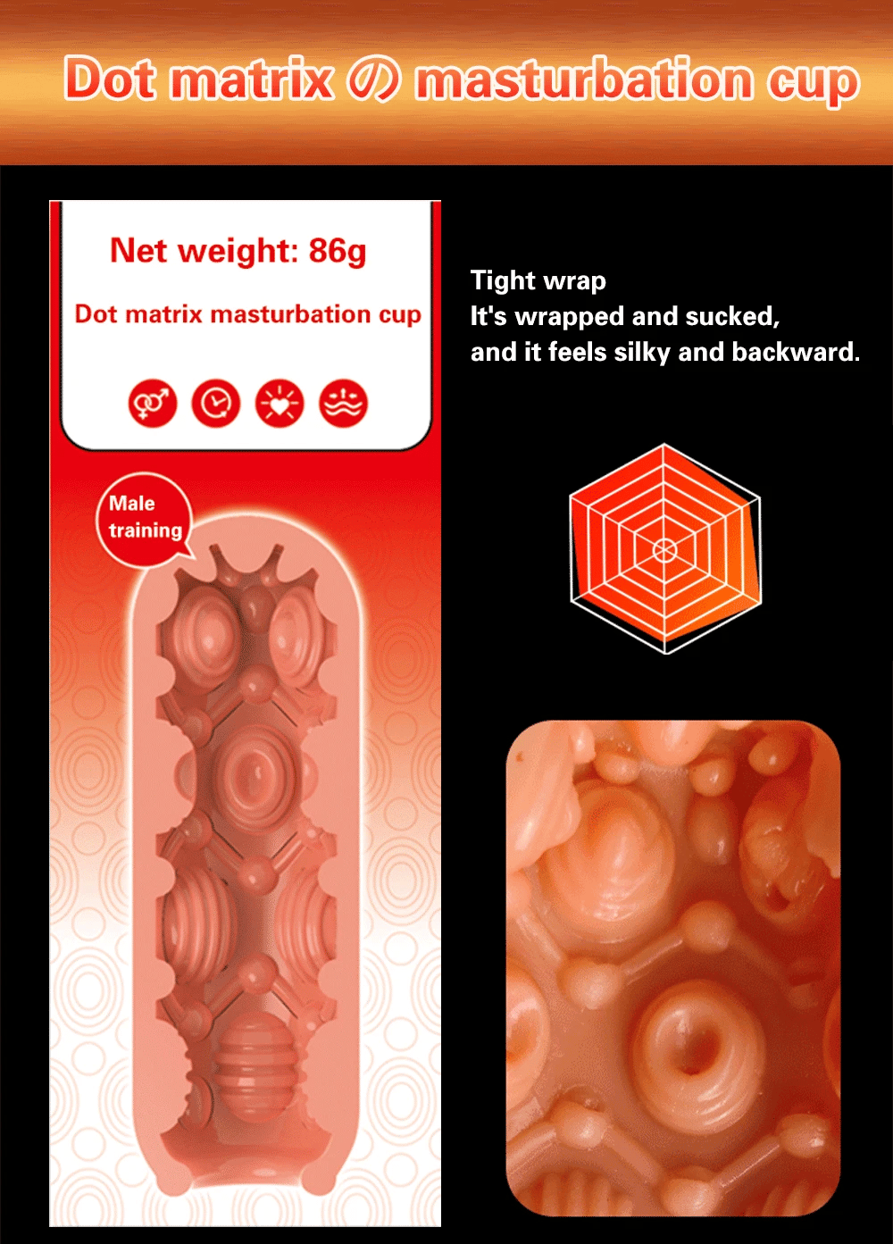 Male Masturbator Cup Sex Toy for Men Soft TPE Cock Training Sex Shop Glans Trainer Penis Sleeve Delay Exercise Adult Products