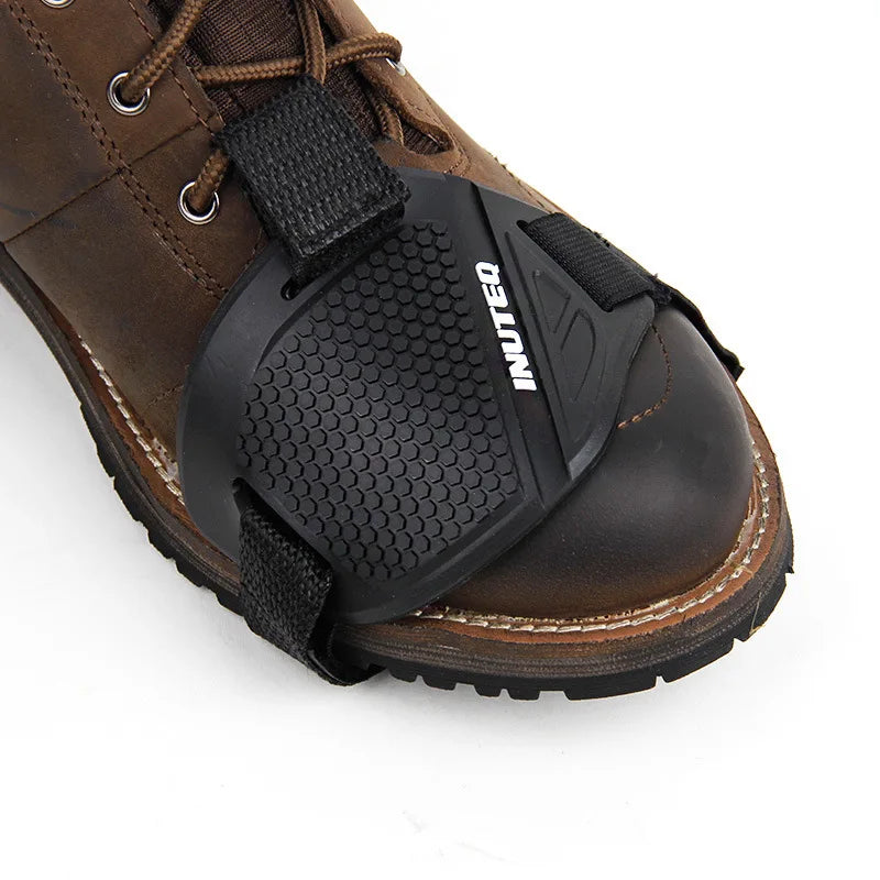 Motorcycle Shift Pad Gear Shoe Cover Durable Light Weight Rubber Boot Shoe Protector Adjustable Riding motorcycle Accessories