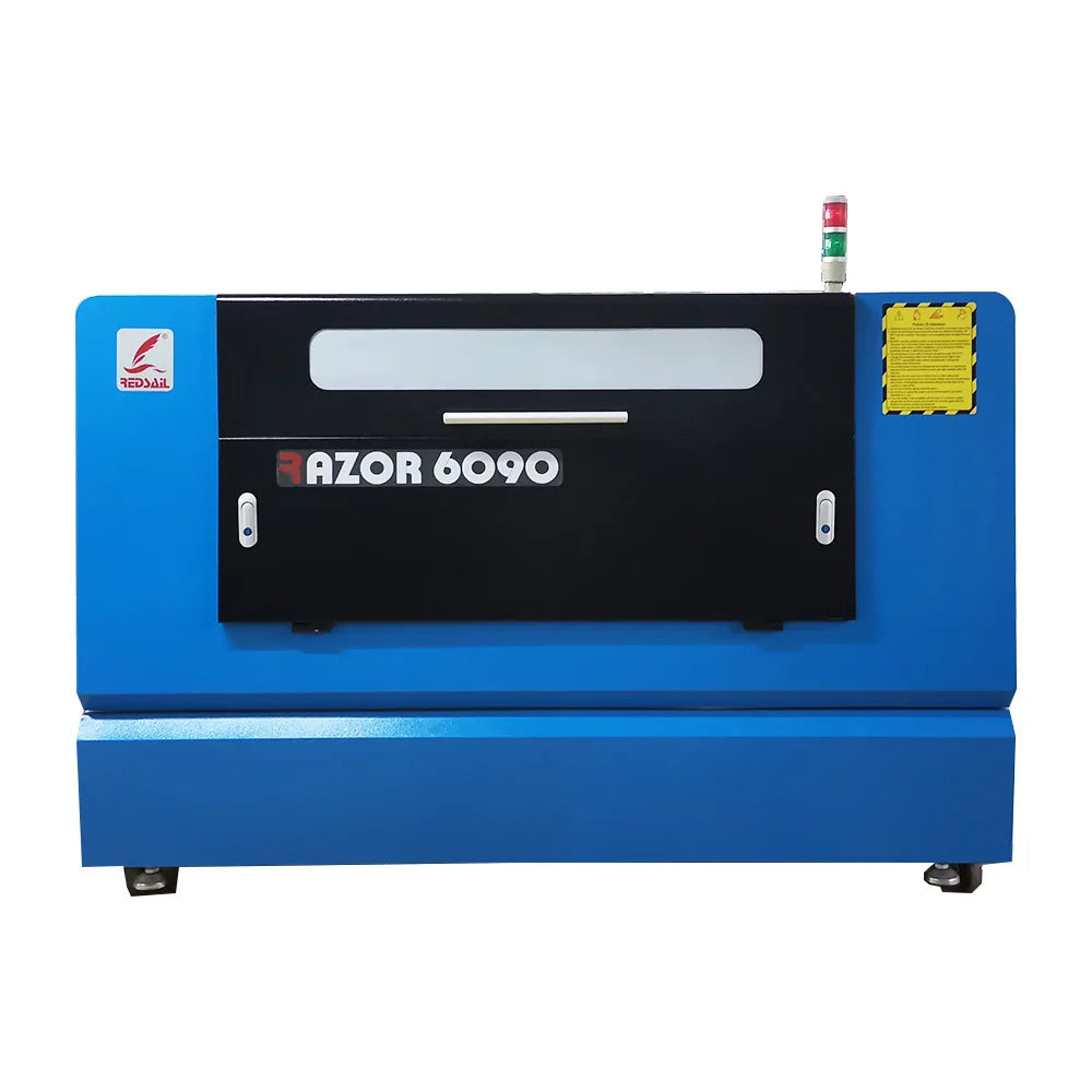 100W 900x600mm Co2 Laser Cutting Engraving Machine WIth CW-3000 chiller RUIDA controller Red-dot