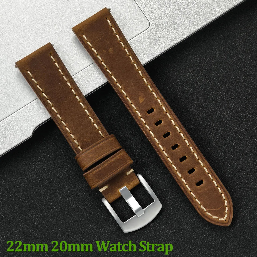 22mm 20mm Leather Strap For HUAWEI WATCH GT 46mm 4Pro GT3/2 Pro