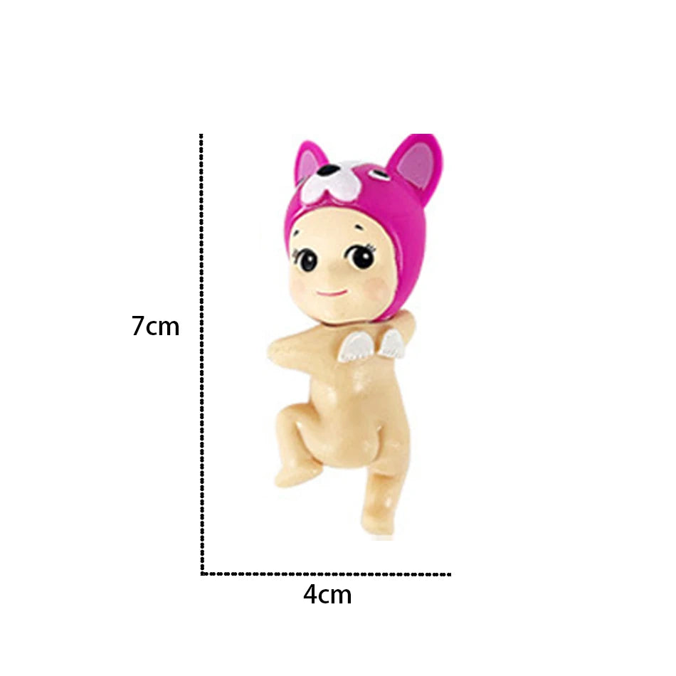 Sonny Angel In Stock Lying Down Hippers Action Figures Cute Mysterious Surprise Toy Anime Model Doll Children Christmas Gifts