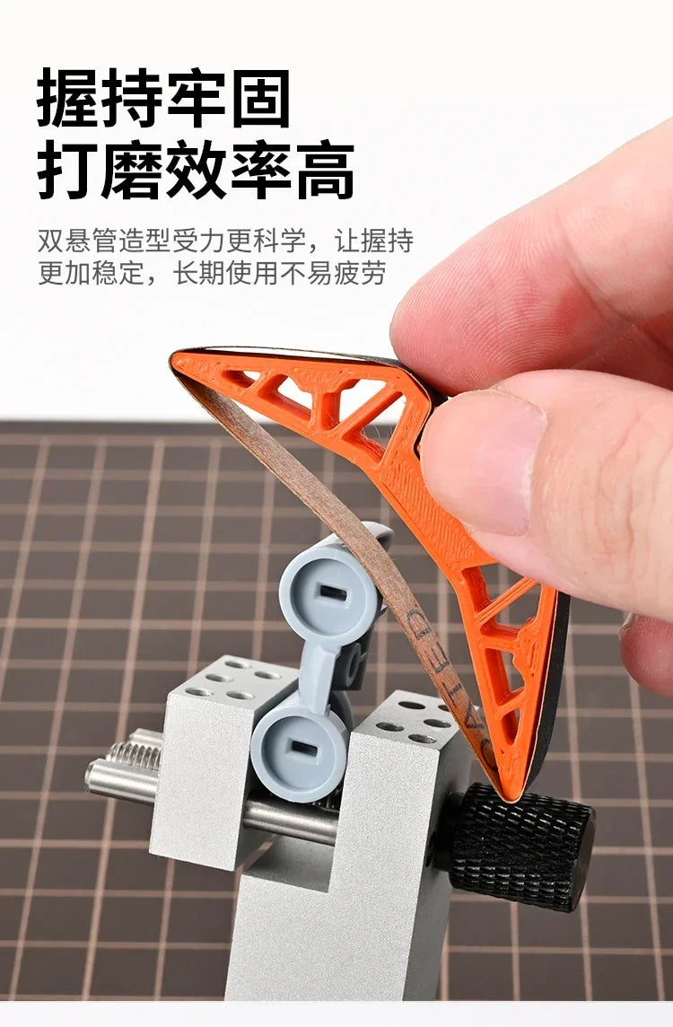 MSWZ TS004 Handheld Multifunctional Sander Plastic Model Sanding Tools for Military Model Building Tools Hobby DIY Accessories