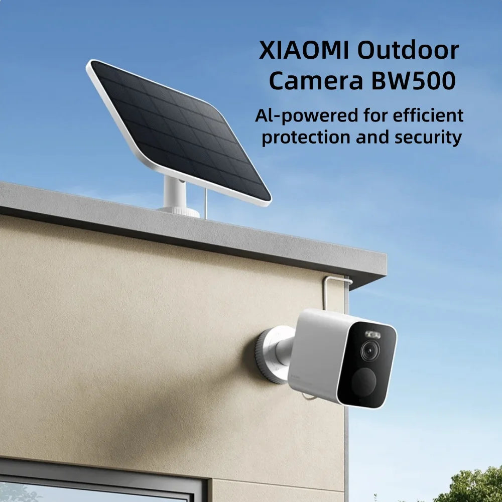 Xiaomi BW500 Outdoor Camera 2.5K HD Night Vision 10m Color AI Security IP67 Waterproof Long Battery Life Smart Home Surveillance