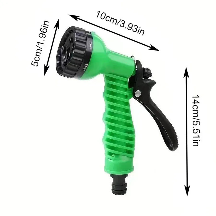 Water Gun, 7Water Spraying Functions, Home Expandable Magic Hose, High-Pressure Car Wash, Garden Watering Hose