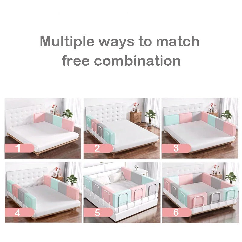 1pc Bed Bumper Adjustable Newborn Bed Fence Anti-collision Bed Barrier Fence Safety Guardrail Home Playpen Crib Rail 0-6Y